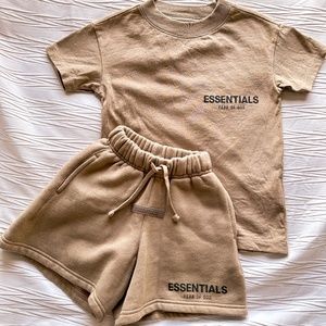 Fear of God Kids Sweat Shorts Set